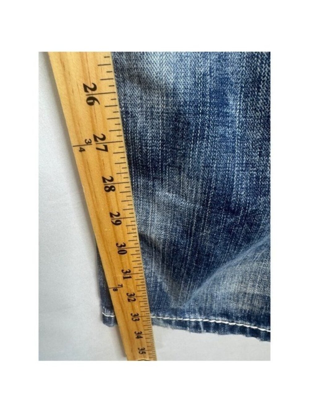 Rock Revival Daly Alt Straight Mens Jeans Size 33X34 Blue Denim PR1568A400 - Picture 11 of 12